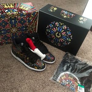 Nike Sb Dunk size 9 Concepts Stained Glass